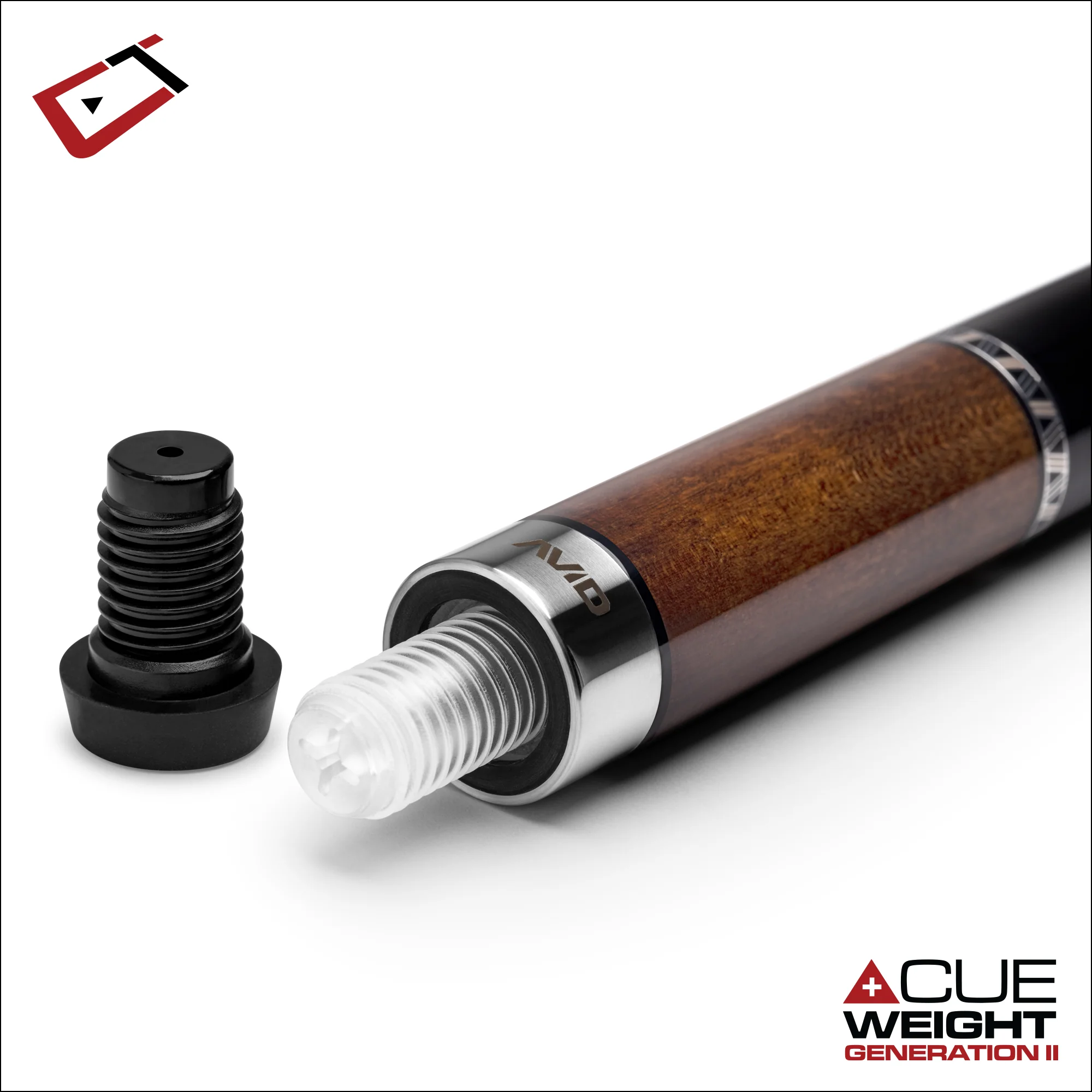 Cuetec Avid Surge Brown No Wrap Break Cue - 95-332NW - Image 8