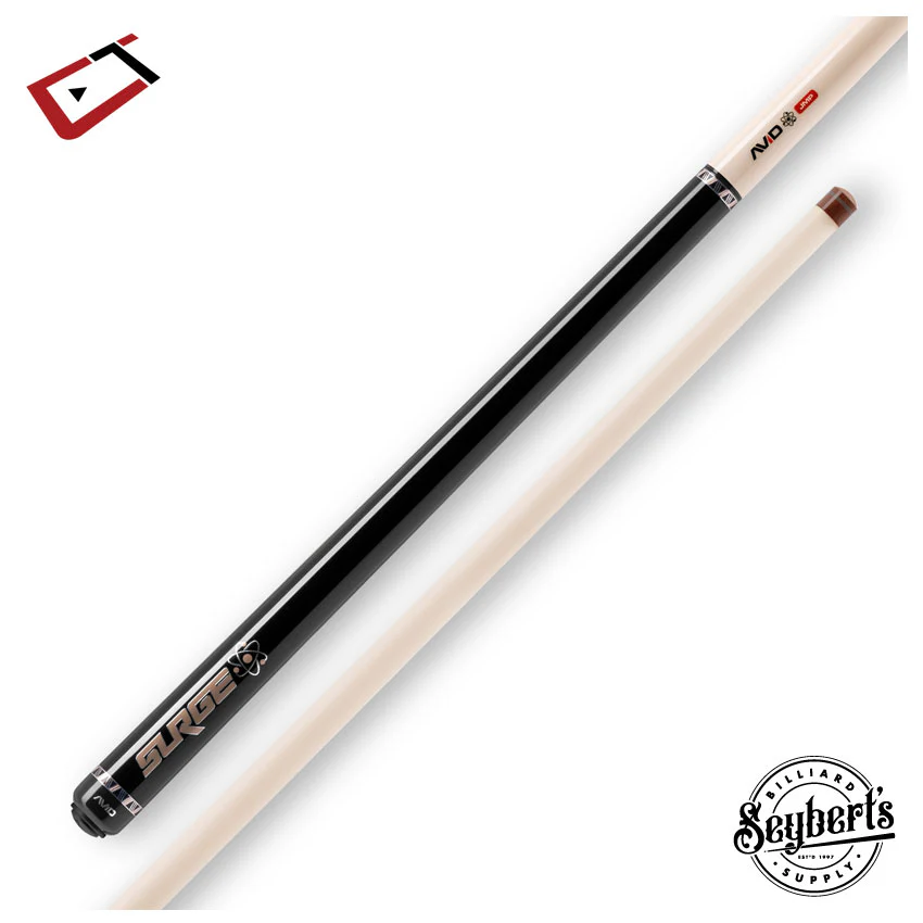 Cuetec Avid Surge Black and Gold Jump Cue - 95-333