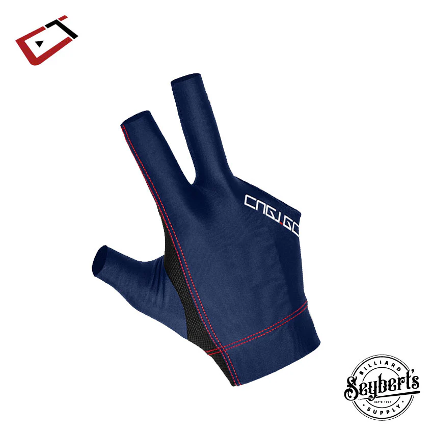 Cuetec Axis Billiard Gloves- Navy - Image 3