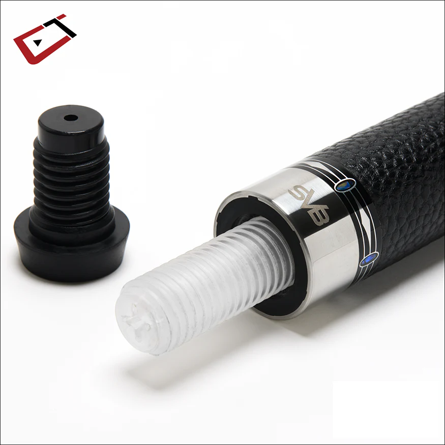 Cuetec Cynergy SVB Gen II Black Play Cue with Leather Wrap - Image 5
