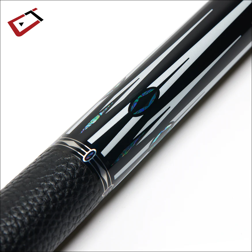 Cuetec Cynergy SVB Gen II Black Play Cue with Leather Wrap - Image 7