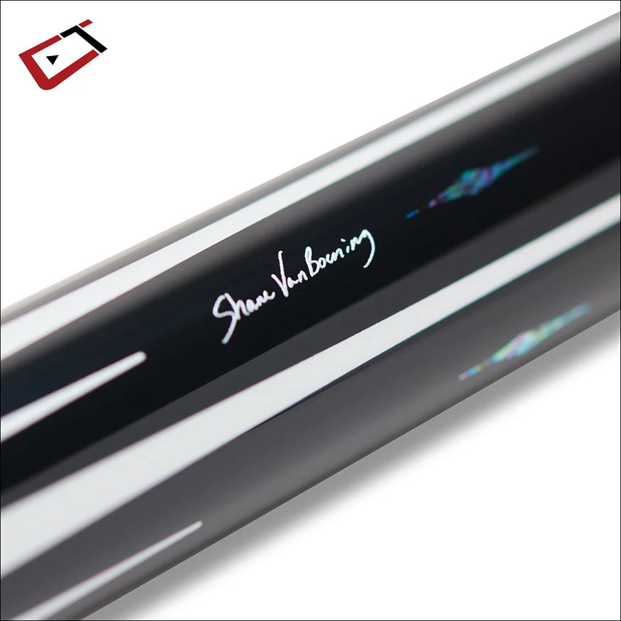 Cuetec Cynergy SVB Gen II Black Play Cue with Leather Wrap - Image 8