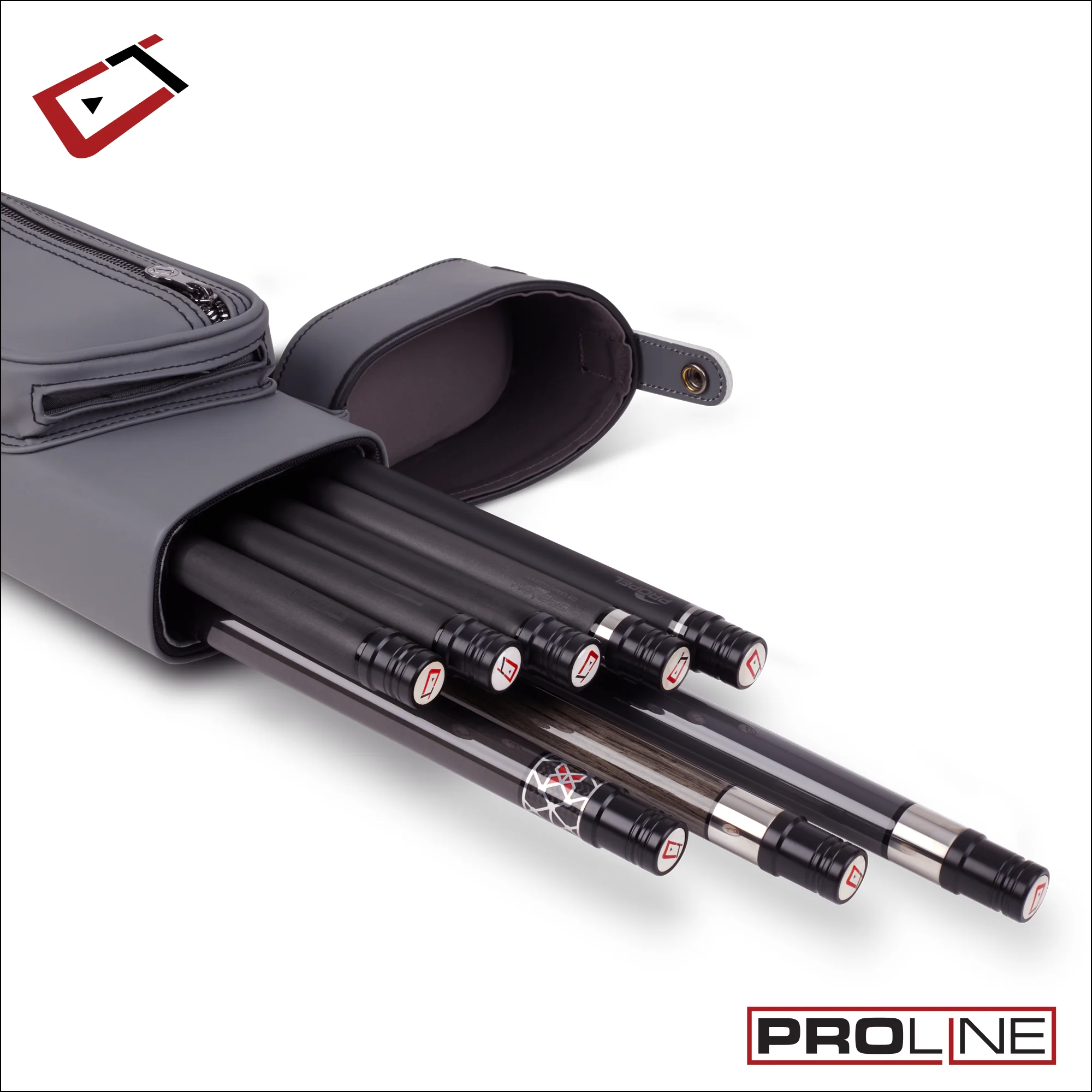 Cuetec Pro Line Ghost Edition 3x5 Hard Professional Pool Cue Case - 95-757GE - Image 2