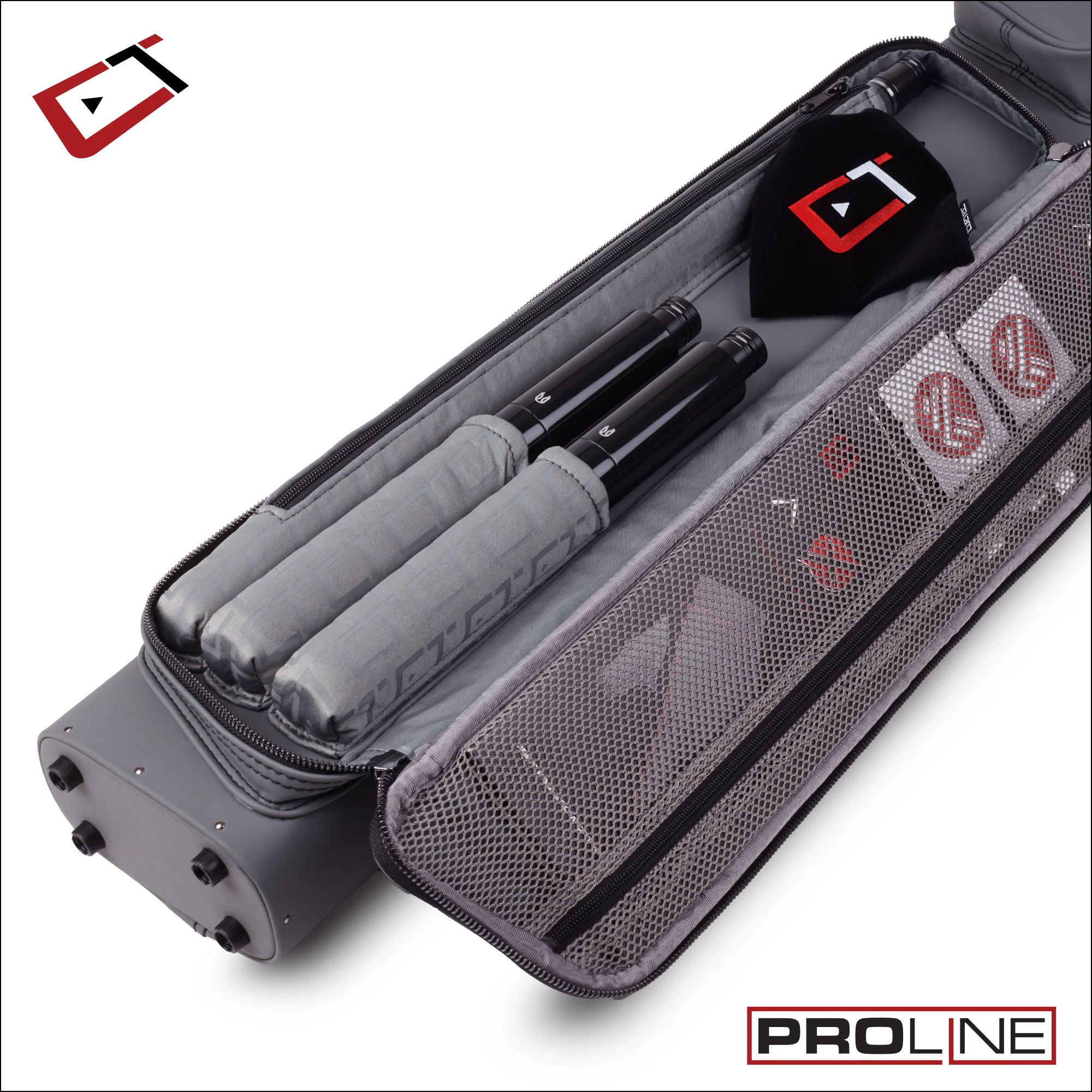 Cuetec Pro Line Ghost Edition 3x5 Hard Professional Pool Cue Case - 95-757GE - Image 9