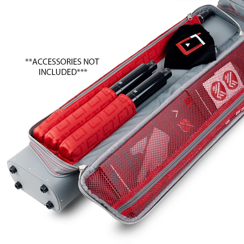 Cuetec Pro Line Speed Gray 3X5 Hard Professional Pool Cue Case - 95-757G - Image 3