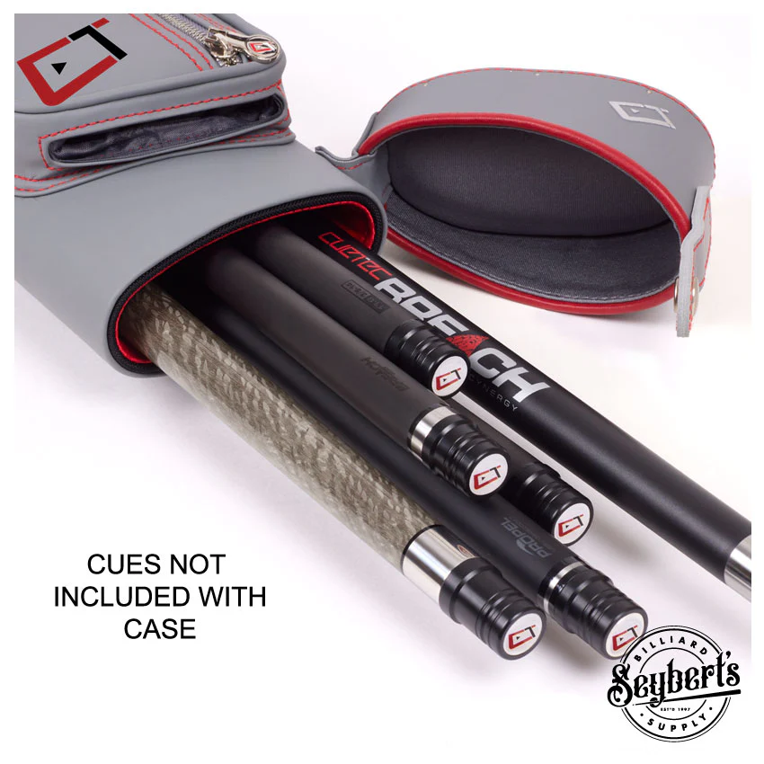 Cuetec Pro Line Speed Gray 2x4 Hard Professional Pool Cue Case - 95-752 - Image 3