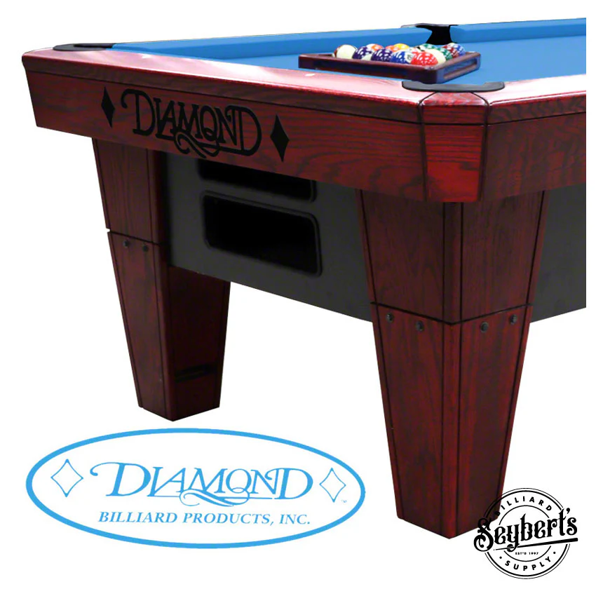 Diamond 7 Foot Pro Am Pool Table - Wood Legs - Image 3