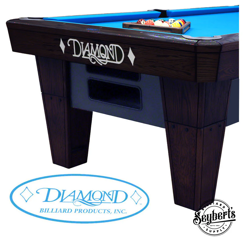 Diamond 7 Foot Pro Am Pool Table - Wood Legs - Image 5