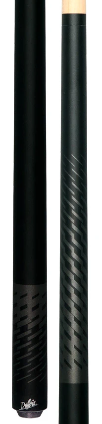 Dufferin Black and Gray Shadow Weave Wrapless Play Cue - Image 3