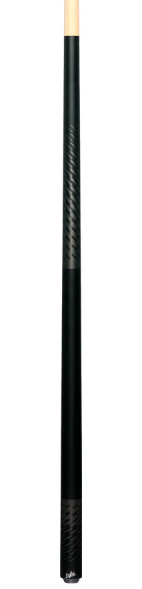 Dufferin Black and Gray Shadow Weave Wrapless Play Cue - Image 4