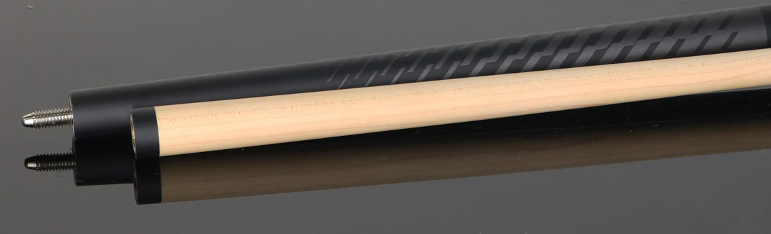Dufferin Black and Gray Shadow Weave Wrapless Play Cue - Image 6