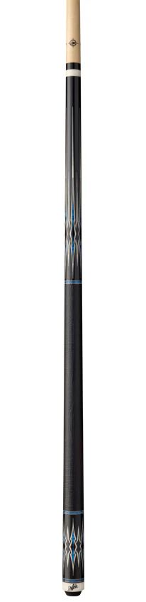 Dufferin Blue Ridge Pool Cue with Lizard Embossed Leather Wrap - Image 4