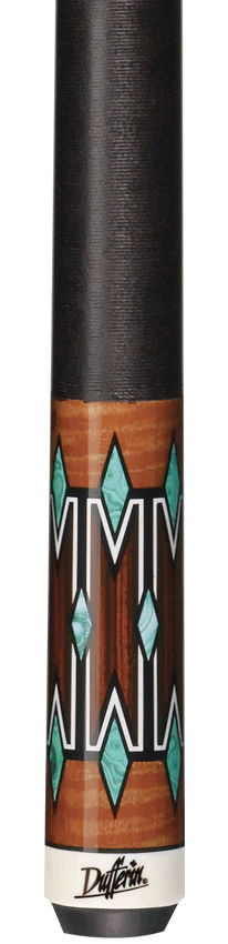 Dufferin Curly Maple and Green Malachite Play Cue - D-SE20 - Image 2