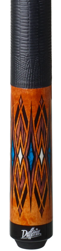 Dufferin Black and Antique Curly Maple Play Cue - Image 2
