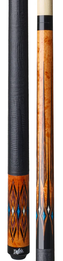 Dufferin Black and Antique Curly Maple Play Cue - Image 3
