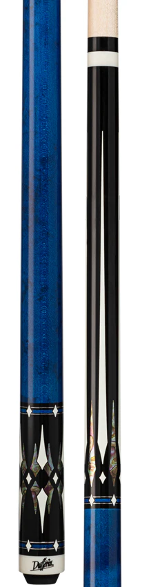 Dufferin Blue Birdseye and Black Play Cue - Image 3