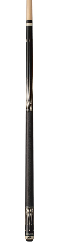 Dufferin Black and White with Leather Wrap Play Cue - D-SE50 - Image 4
