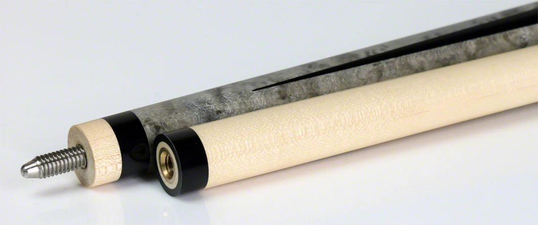 Dufferin Grey Stain 6 point Bocote Graphic Pool Cue - D545 - Image 4
