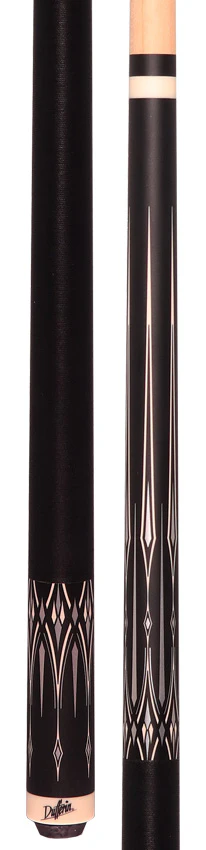 Dufferin Onyx Silver Play Cue with Linen Wrap - Image 5