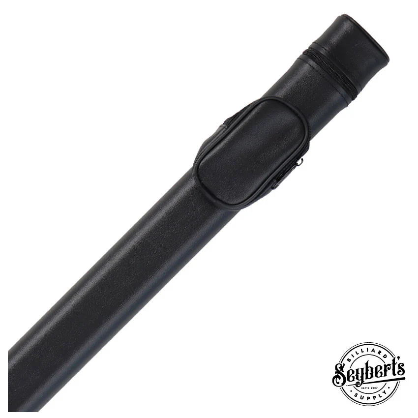Economy Oval Black 1x1 Hard Pool Cue Case - CS11HR-BK