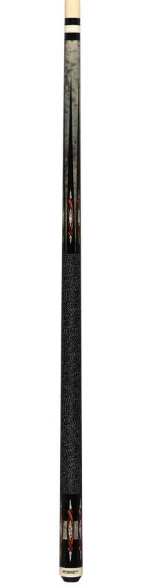 Players Energy Series Grey Stain with Black Points Graphic Pool Cue - HC18 - Image 6
