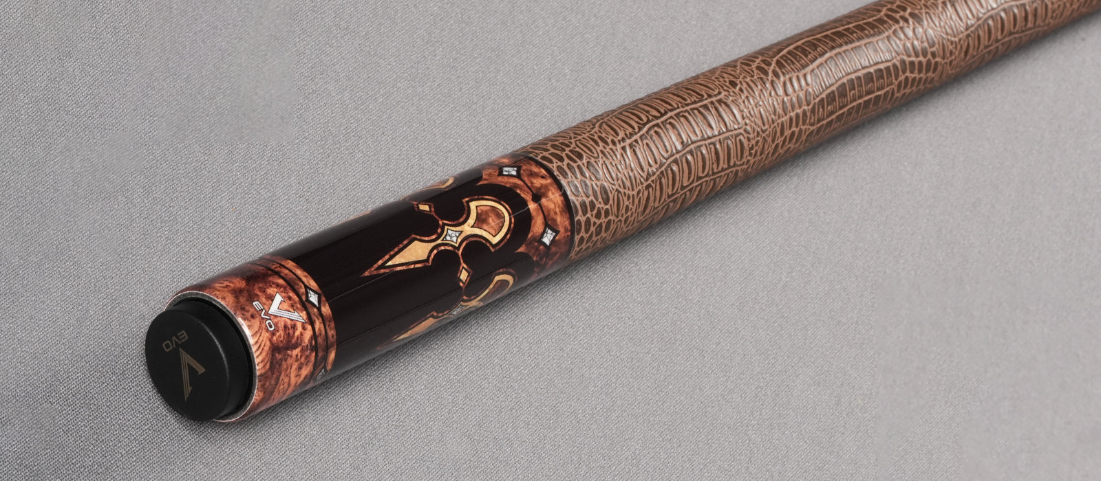 EVO Crown Monarch Blade Leather Wrap Pool Cue Maxbing Edition - Image 4