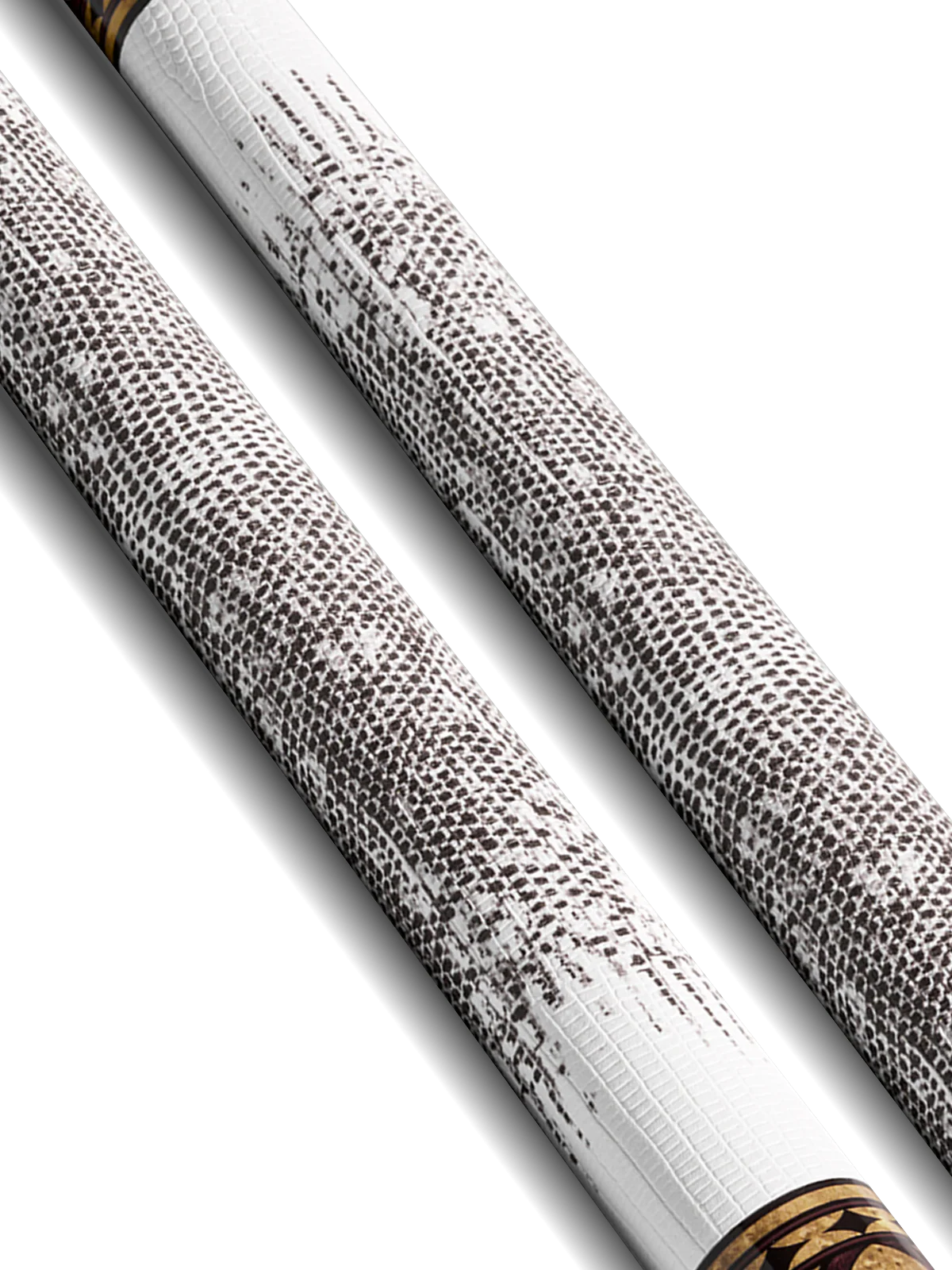 EVO Crown Royal Black Pool Cue with White Lizard Wrap - Image 4