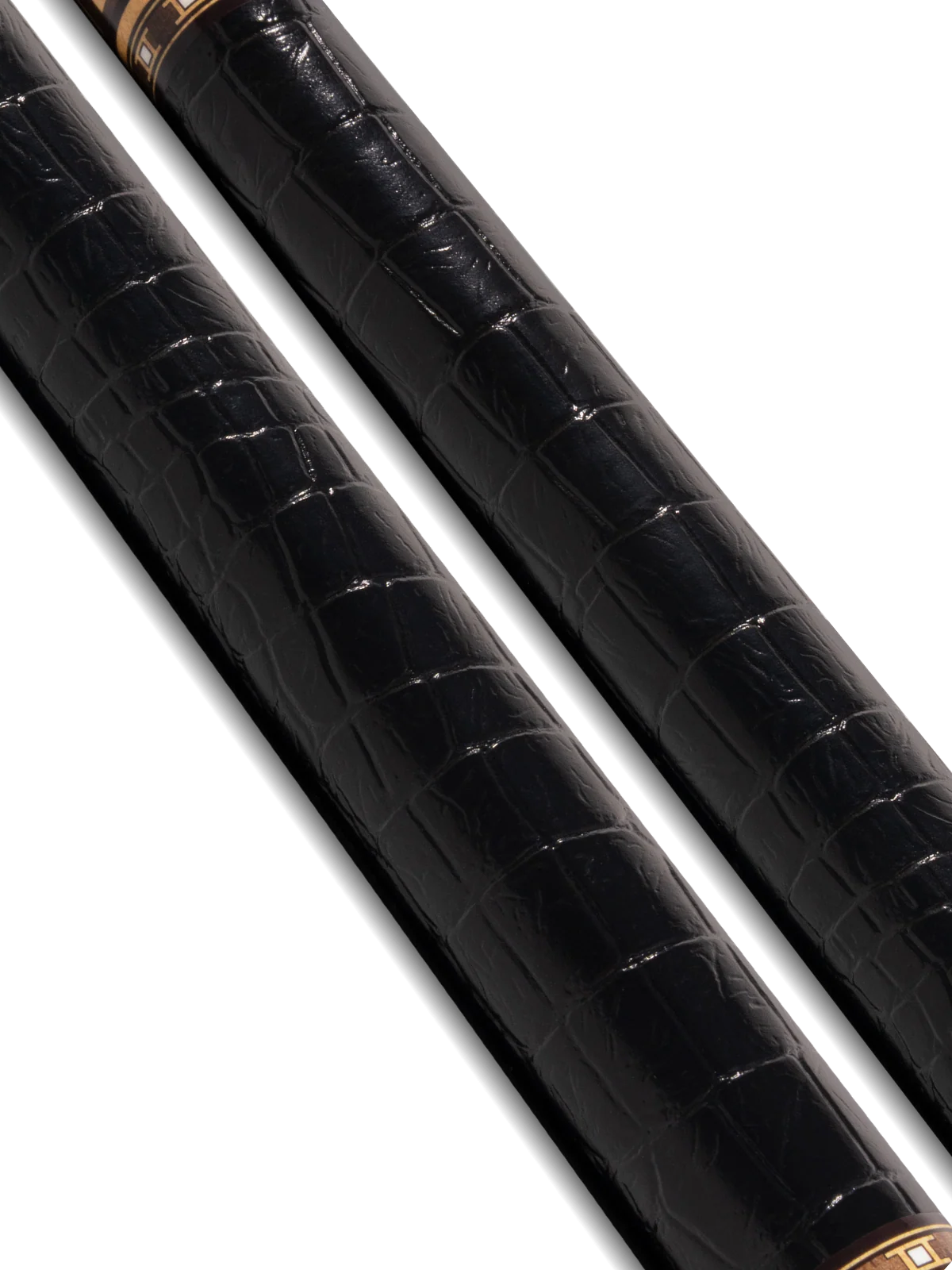 EVO Luna Golden Crest Leather Wrap Pool Cue - Image 4