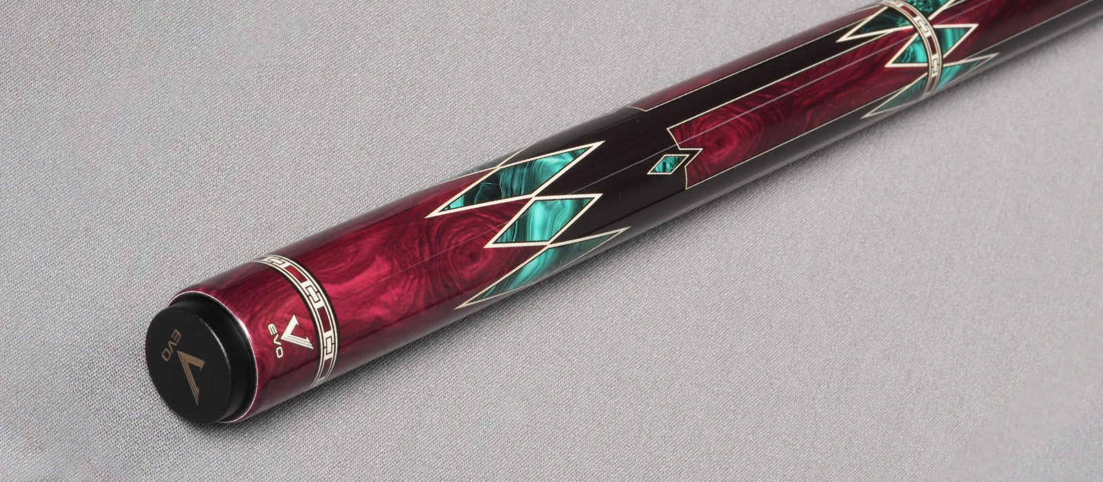EVO MEG Crimson Jaw No Wrap Pool Cue Maxbing Edition - Image 4
