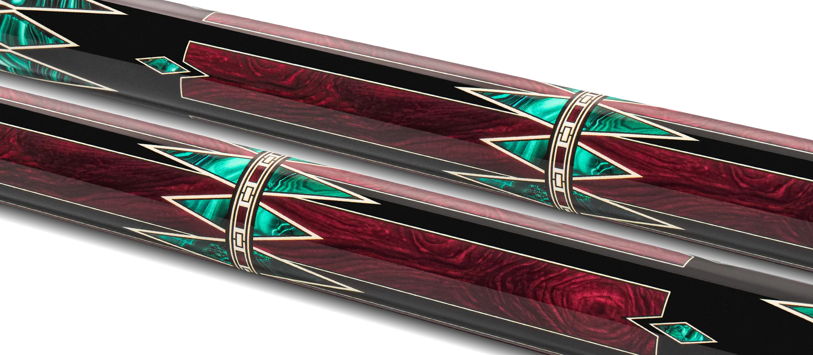 EVO MEG Crimson Jaw No Wrap Pool Cue - Image 3
