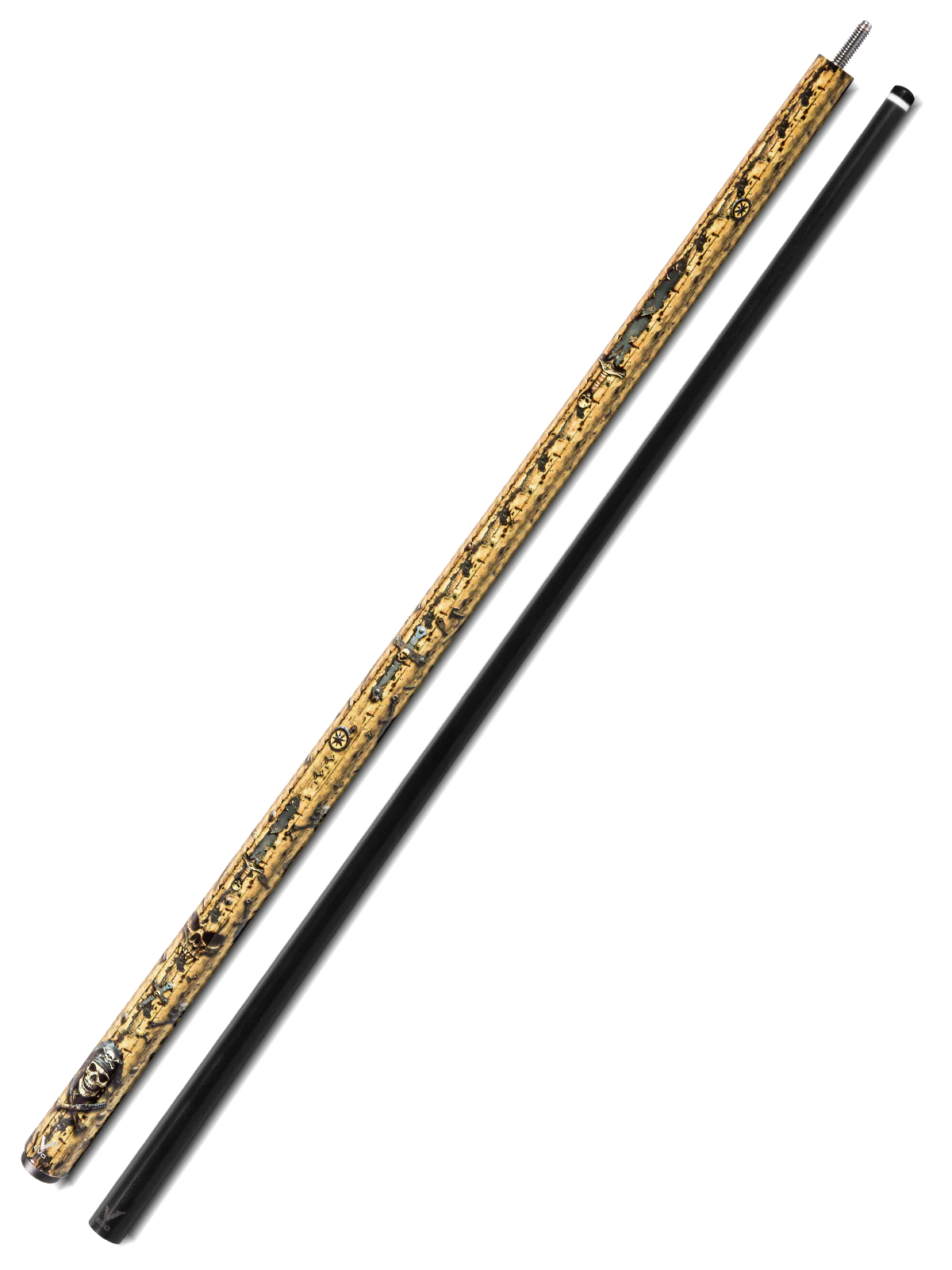 EVO Pirate Golden Plunder No Wrap Pool Cue - Image 12