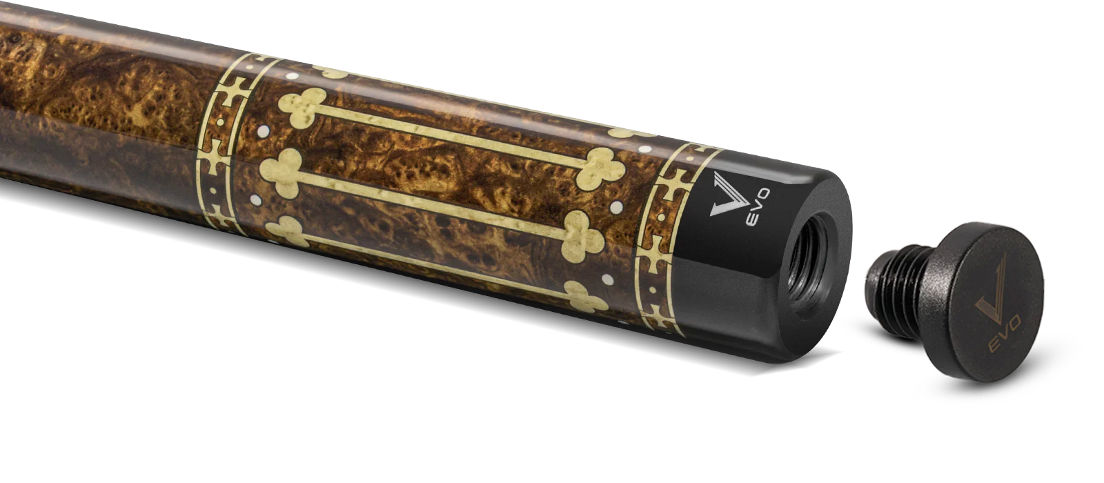 EVO Royale Gilded Oak No Wrap Pool Cue - Image 5