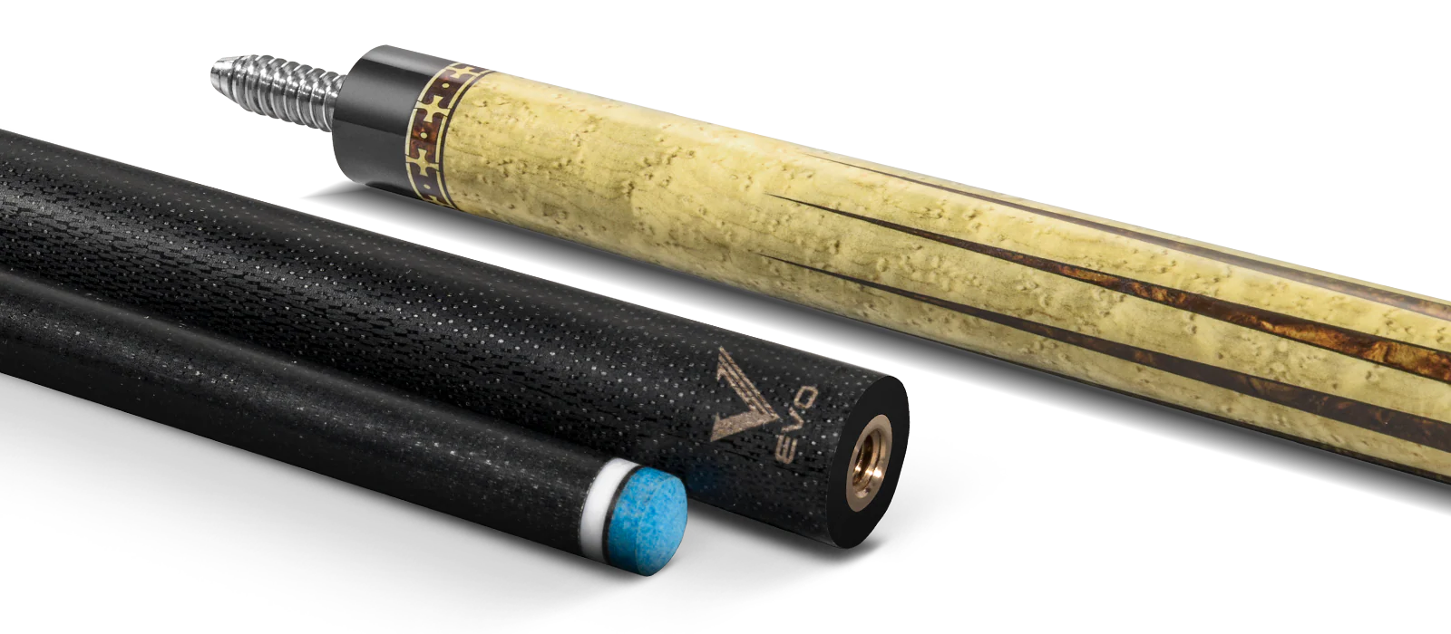 EVO Royale Gilded Oak No Wrap Pool Cue - Image 9