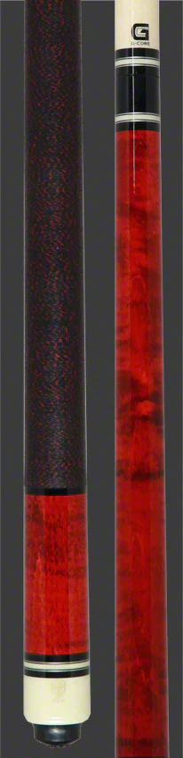 McDermott G Series Red Stained Curly Maple Pool Cue - G202CM - Image 4