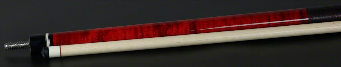 McDermott G Series Red Stained Curly Maple Pool Cue - G202CM - Image 5