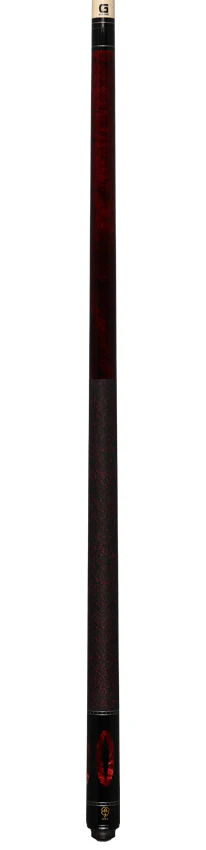 McDermott G Series Burgundy Stained Maple with Red Pearl Inlays Pool Cue - G212 - Image 6