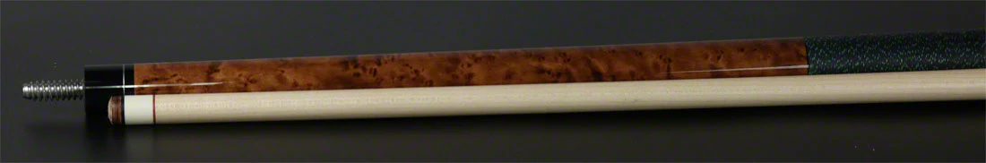 McDermott G Series Dark Cherry Stained Maple with Dymondwood Clovers Pool Cue - G303 - Image 3