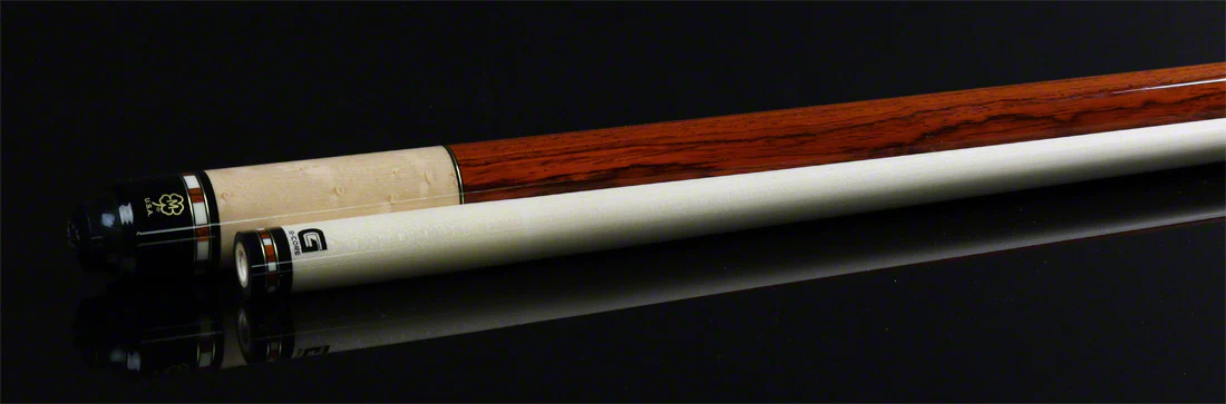 McDermott G Series Birdseye Maple with Cocobolo Points Wrapless Pool Cue - G519 - Image 6