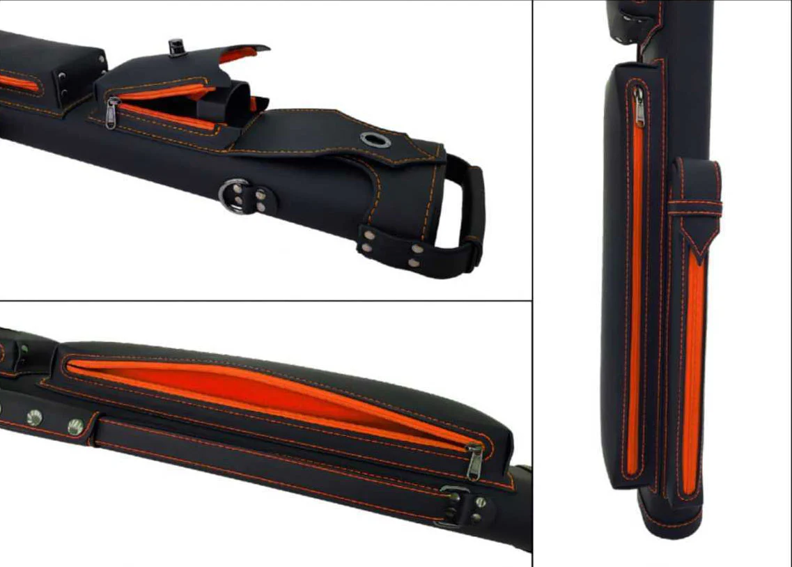 Holly Spectrum Stitched Amber Pool Cue Case - HSO (DIS) - Image 3