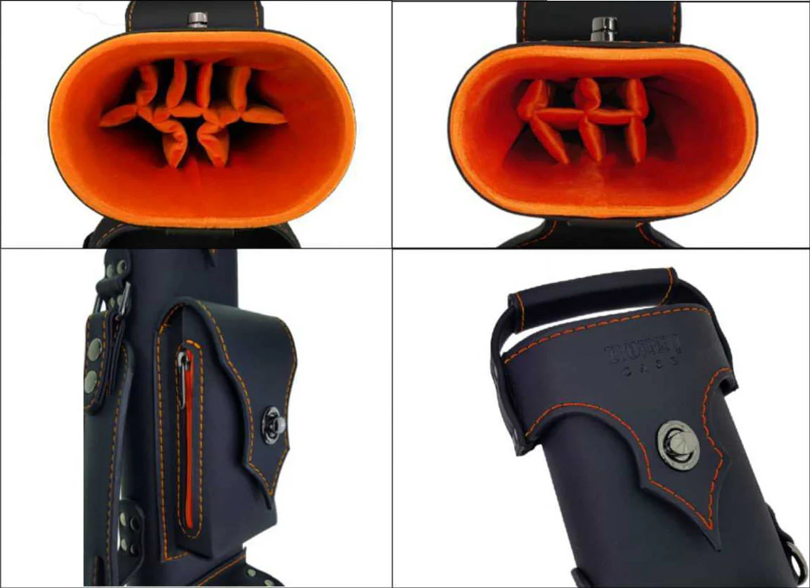 Holly Spectrum Stitched Amber Pool Cue Case - HSO (DIS) - Image 4