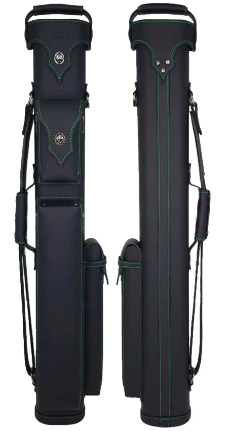 Holly Spectrum Stitched Emerald Pool Cue Case - HSG - Image 5
