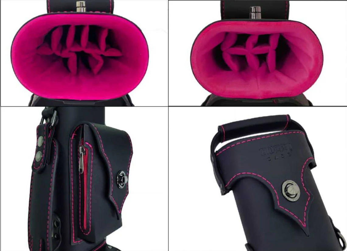 Holly Spectrum Stitched Spinel Pool Cue Case - HSP - Image 5