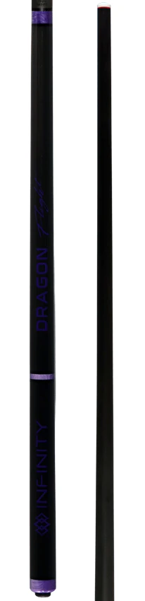 Infinity Dragon Flight Carbon Fiber Long Jump Cue - Purple - Image 5