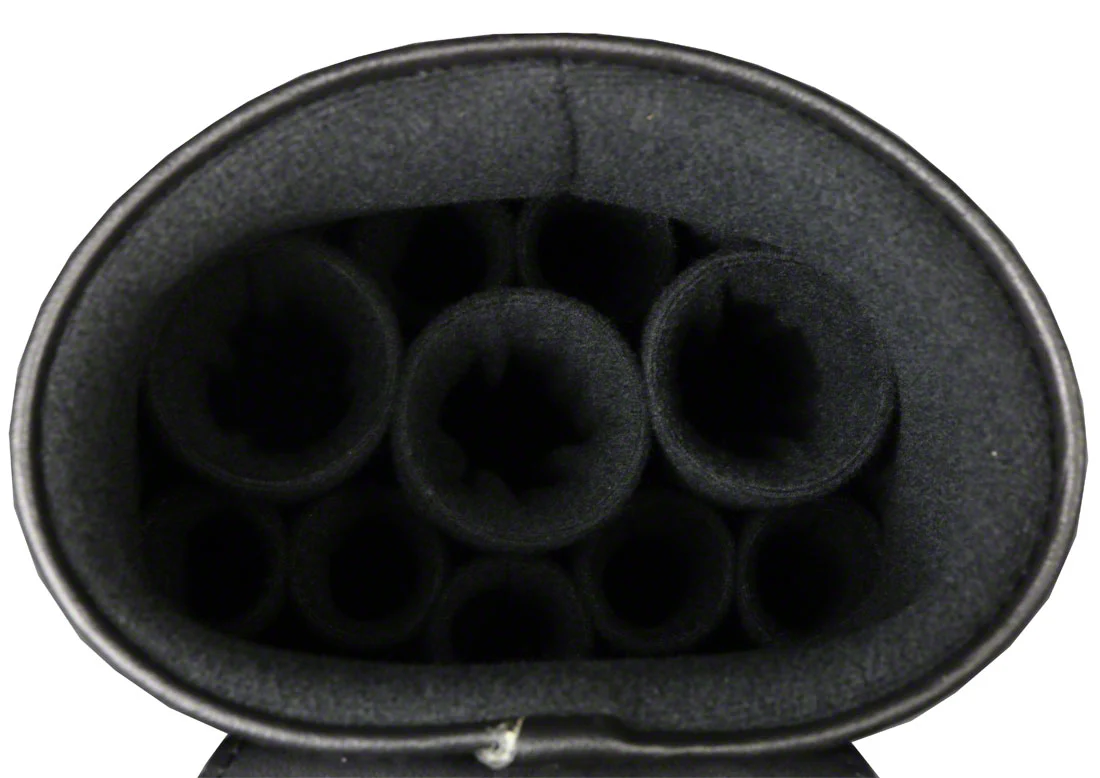 Instroke Saddle D01 Dark Brown Air Brushed 3x7 Pool Cue Case - 37D01DB - Image 3