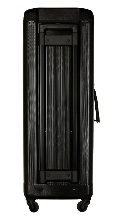 J Flowers Black 27x26 Hard Dealer Rolling Pool Cue Case - JFC2726BK - Image 3