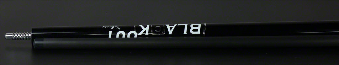 Jacoby BlaCkOut Black with Sport Wrap Carbon Fiber Break/Jump Cue - JACBKOUTSGBK - Image 5