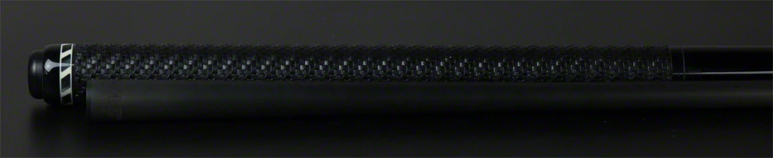 Jacoby BlaCkOut Black with Sport Wrap Carbon Fiber Break/Jump Cue - JACBKOUTSGBK - Image 6