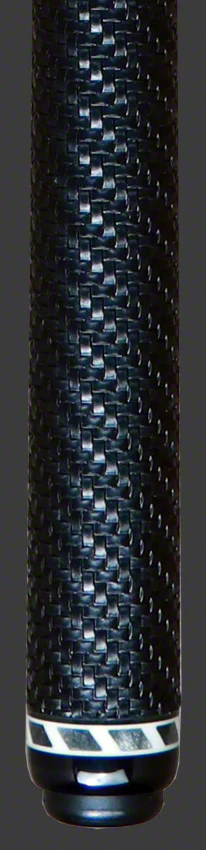 Jacoby BlaCkOut Grey with Sport Wrap Carbon Fiber Break/Jump Cue - JACBKOUTSGGY - Image 2