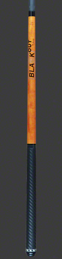Jacoby BlaCkOut Orange with Sport Wrap Carbon Fiber Break/Jump Cue - JACBKOUTSGOR - Image 6