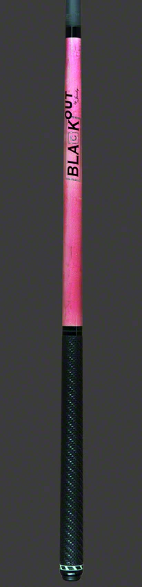 Jacoby BlaCkOut Pink with Sport Wrap Carbon Fiber Break/Jump Cue - JACBKOUTSGPK - Image 6
